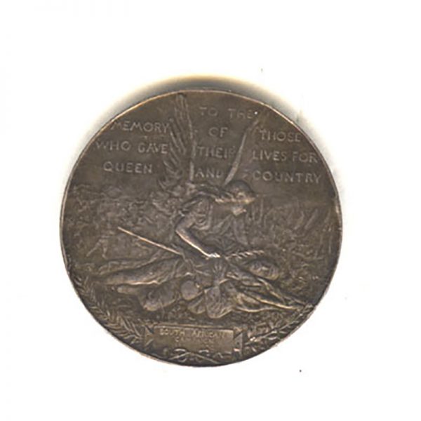 Peace Medal for the Second Boer War 2