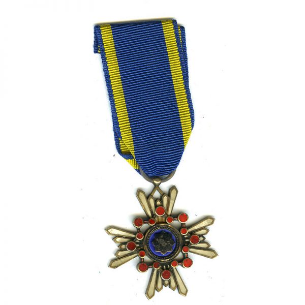 Order of the Sacred Treasure 4th class toned (n.r.) 		(L10717)  G.V.F. £195 1