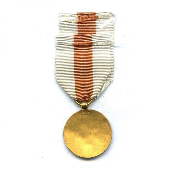 Red Cross medal for the Fiesta of the flag bronze  and enamel... 2