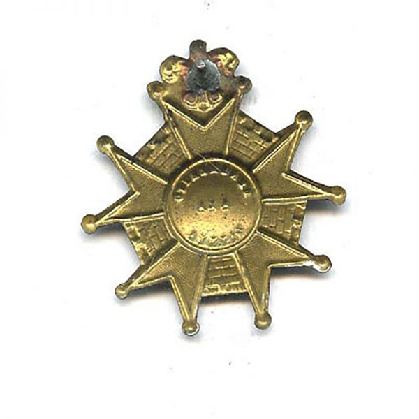 Medal of Benemerito a la Patria Isabel II gilt  cross  suspension missing... 2