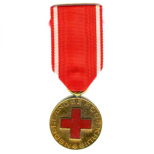 Red Cross Long Service medal 10 years bronze 2nd type post 1977... 1