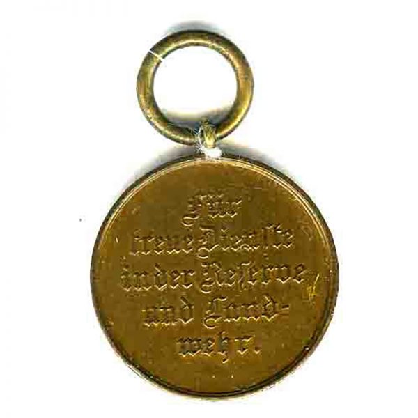 Landwher DA medal 1913-1918 (n.r.)	(L17736)  G.V.F. £30 2