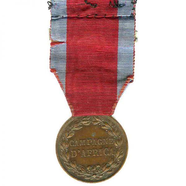 Africa Campaign medal with  silver bar Somalia Settentrionale 1925-1927 2