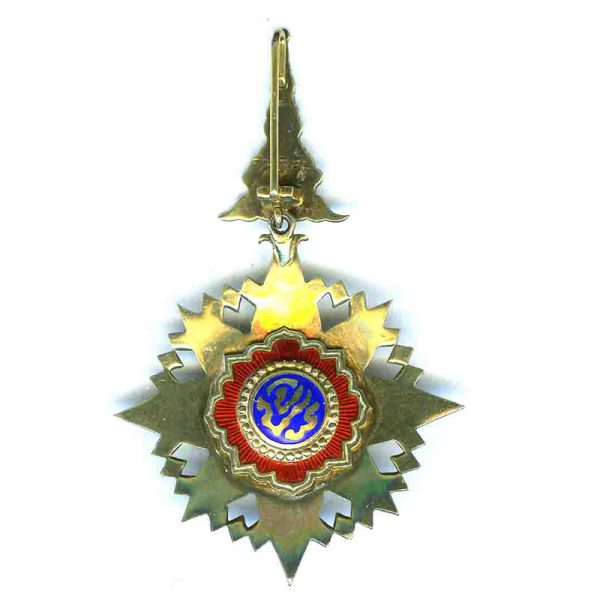 Order of the Crown Grand Cross sash badge and breast star 2nd... 2