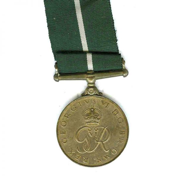 Independence Medal GVI named	(L18933)  V.F. £25 2
