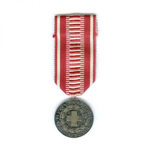 Red Cross Merit medal silver 1