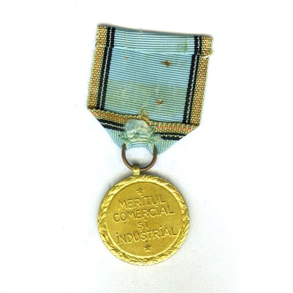 Commercial and Industrial Merit medal 1st class gilt	(L19940)  N.E.F. £45 2