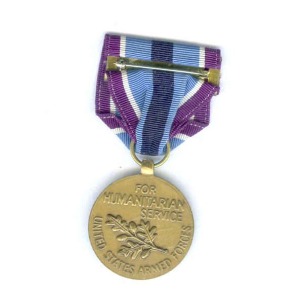 Humanitarian  Service Medal 	(L20112)  G.V.F. £20 2
