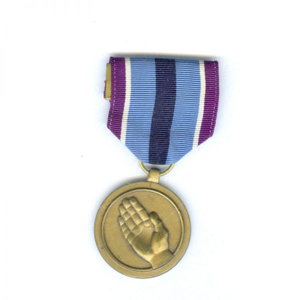 Humanitarian  Service Medal 	(L20112)  G.V.F. £20 1