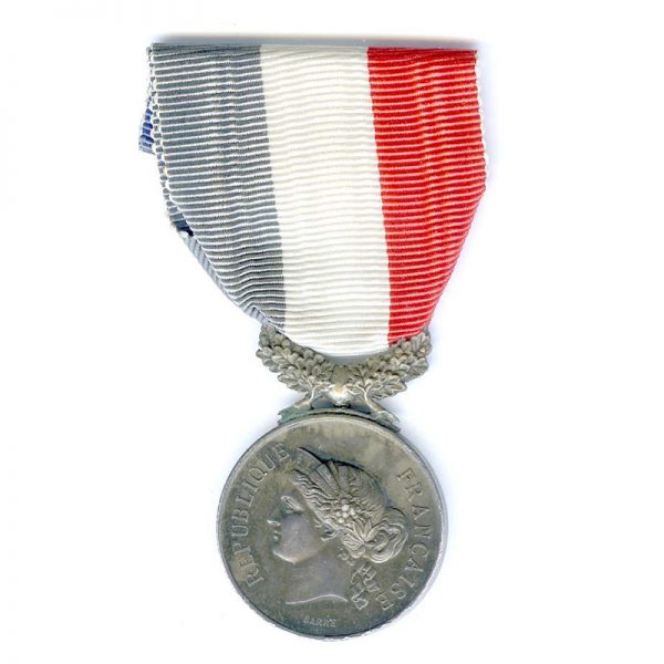 Life Saving Medal Ministry of the Interior Republic small silver 1