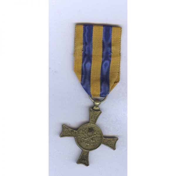 Cross of Mentana nickel issue replacement old ribbon			(L25204)  G.V.F. £145 2