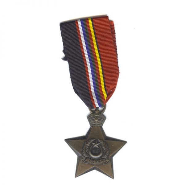 Bahalwalpur Victory  Star  1939-1945  bronze with original ribbon 1