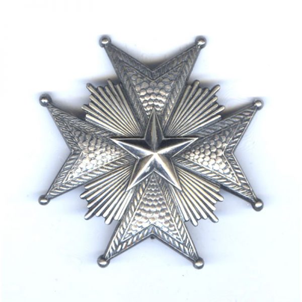 Order of the North Star Grand Cross Breast Star  with fishscale  good... 1