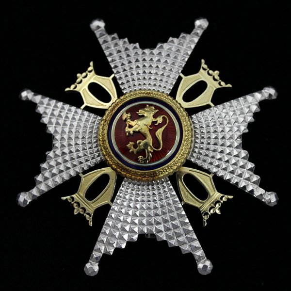 Order of Olaf Grand Officer breast star 1