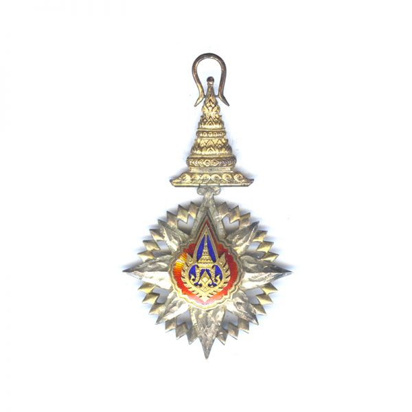 Order of the Crown Commander neck badge slt. chips 			(L28124)  G.V.F. £78 1