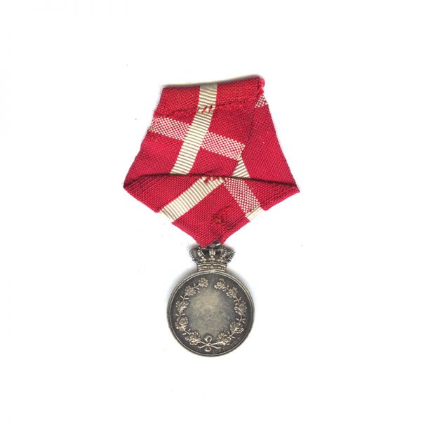 Medal of Recompense Christian  X with Crown  silver			(L28166)  N.E.F. £120 2