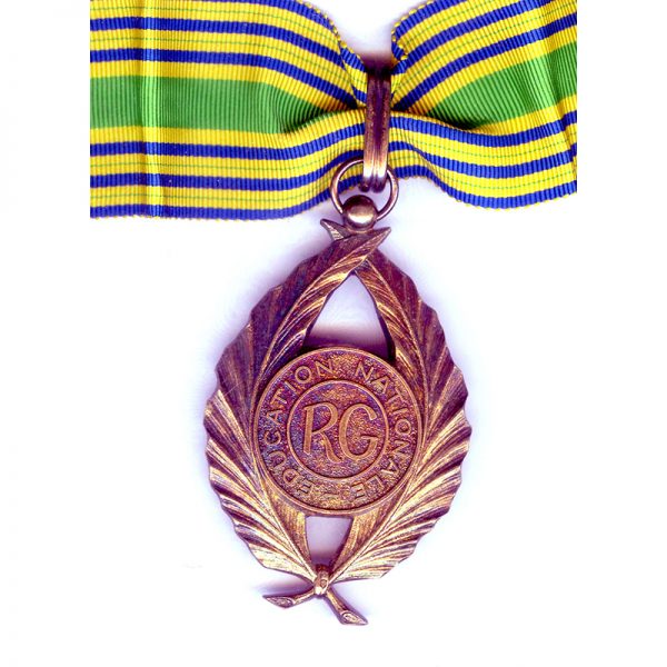 Order of National Education Commander  silver gilt 	with full neck ribbon		(L6060... 1