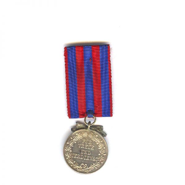 Altere Linie Silver Merit medal for Teue und Verdeinst 2