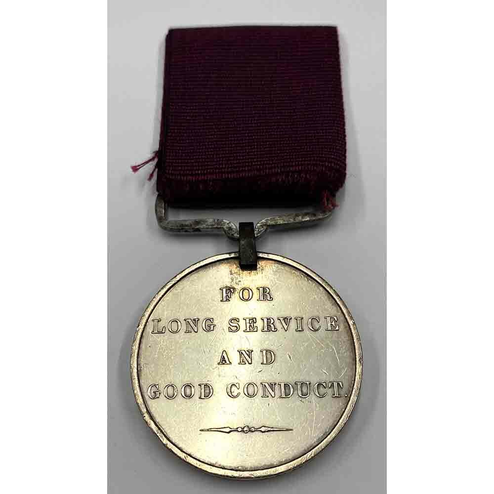 Army Long Service Medal 19th Regt WIV Issue 2