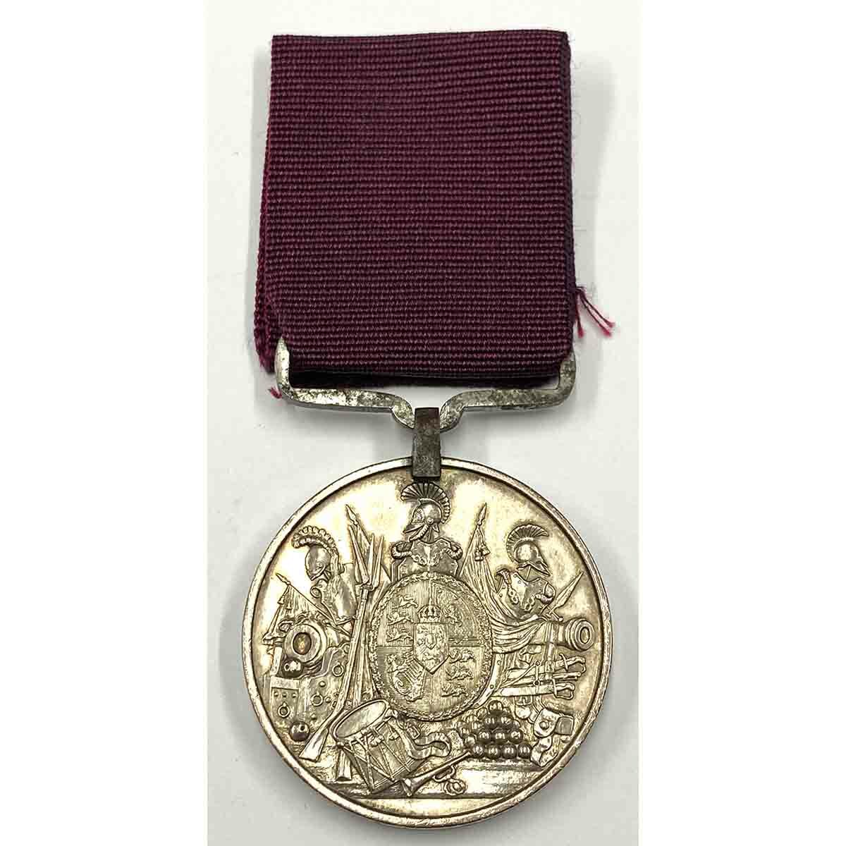 Army Long Service Medal 19th Regt WIV Issue 1