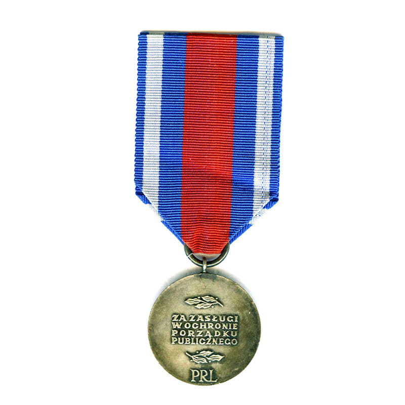 Medal of merit for Safeguarding Public order silver  1964 2