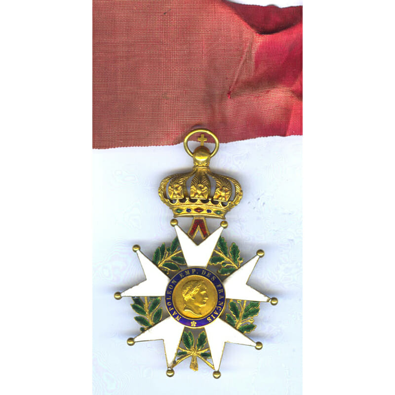 Legion D’Honneur  Commander neck badge  2nd Empire Crimea period 1