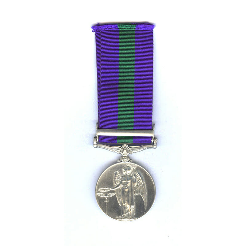 General Service Medal (GVI) 2