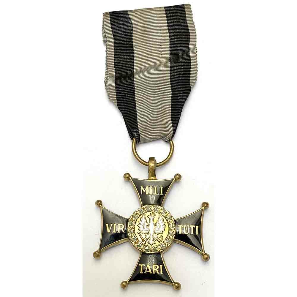 Order of  Virtute Militare 1918 3rd  class badge 1