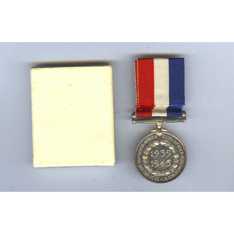 Home Service Medal 1939-45 silver  with original certificate of issue John Lawson 2