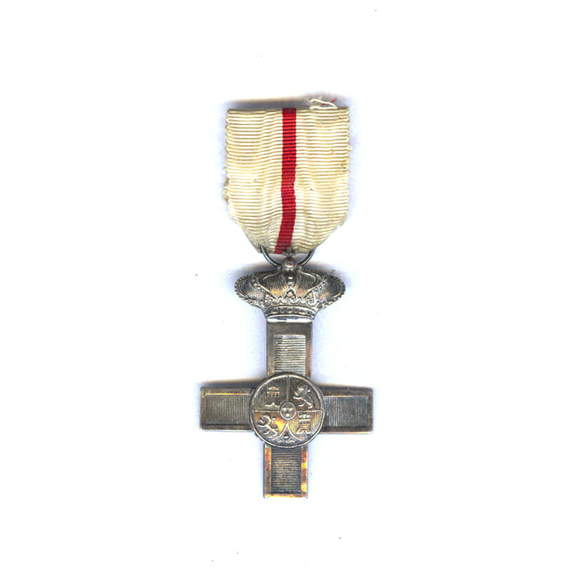 Military Merit Order breast badge Kingdom  uniface  silver cross 1