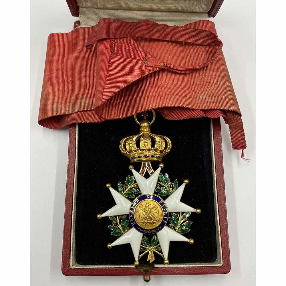 Legion D’Honneur  Commander neck badge  2nd Empire Crimea period 2