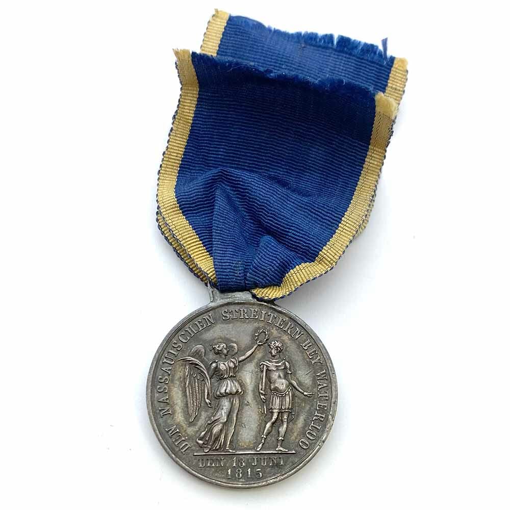 Nassau Waterloo medal 2