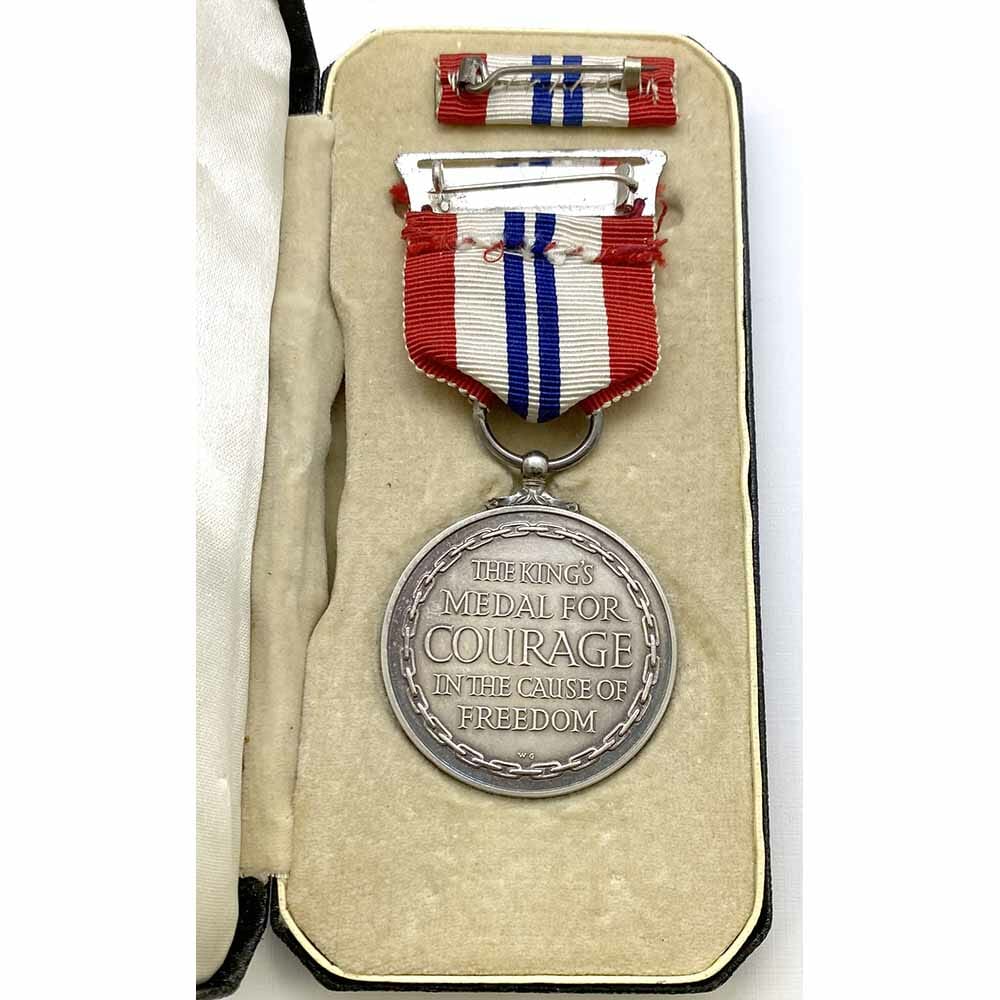 King’s Medal for Courage WW2 3