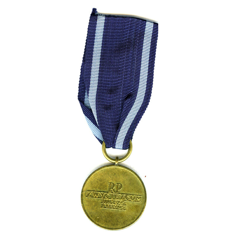 Odre Nyse Baltyk medal  1939-1945 2