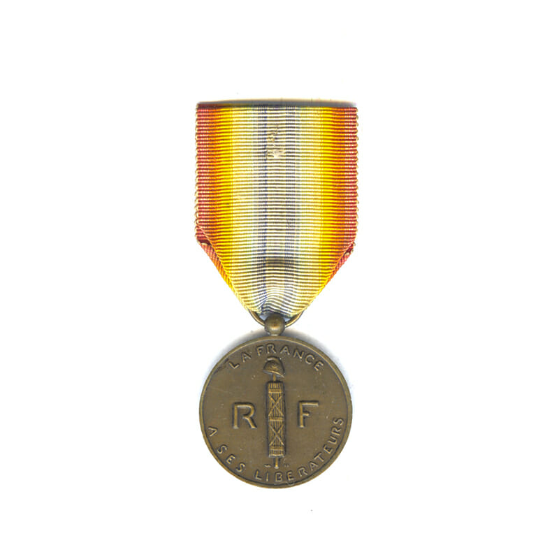 Liberated France  medal 1944 2