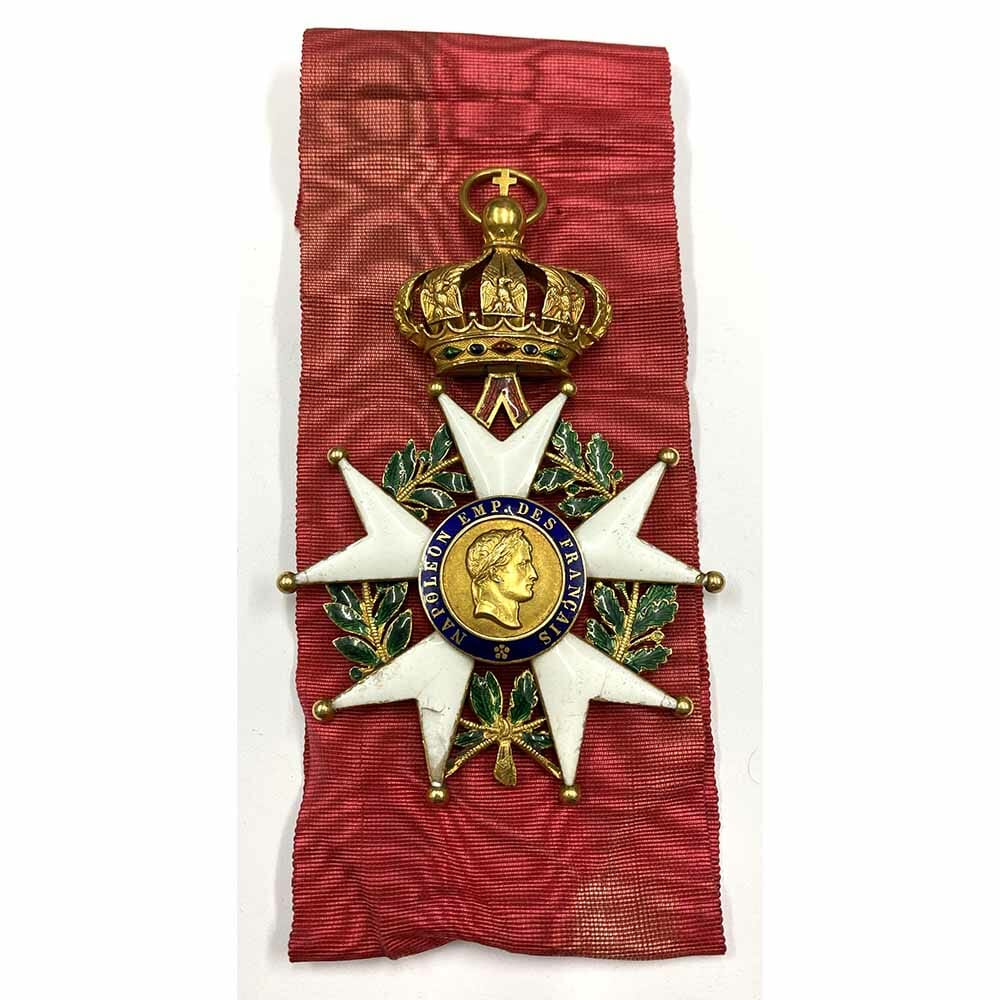 Legion D’Honneur  Commander neck badge  2nd Empire Crimea period 1