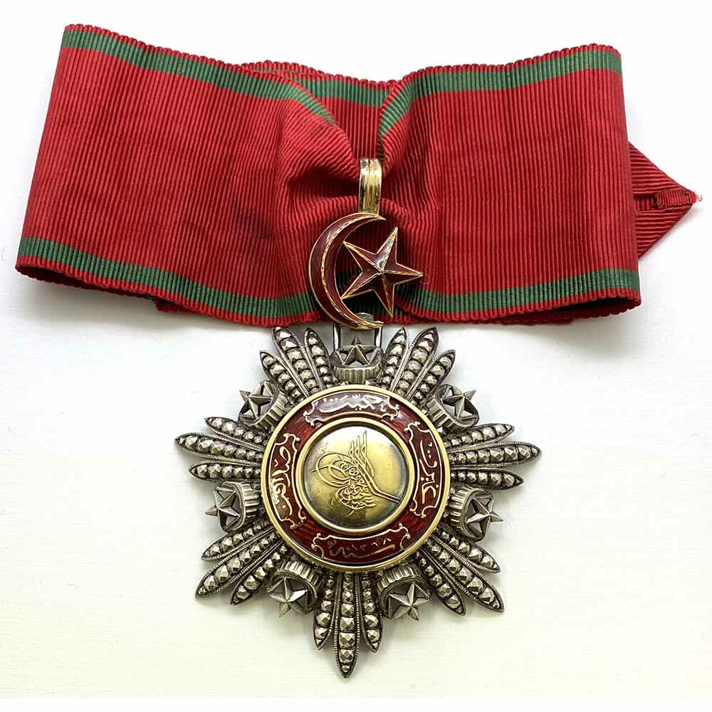 Order of the Medjidie Commander  neck badge Crimea Period 1