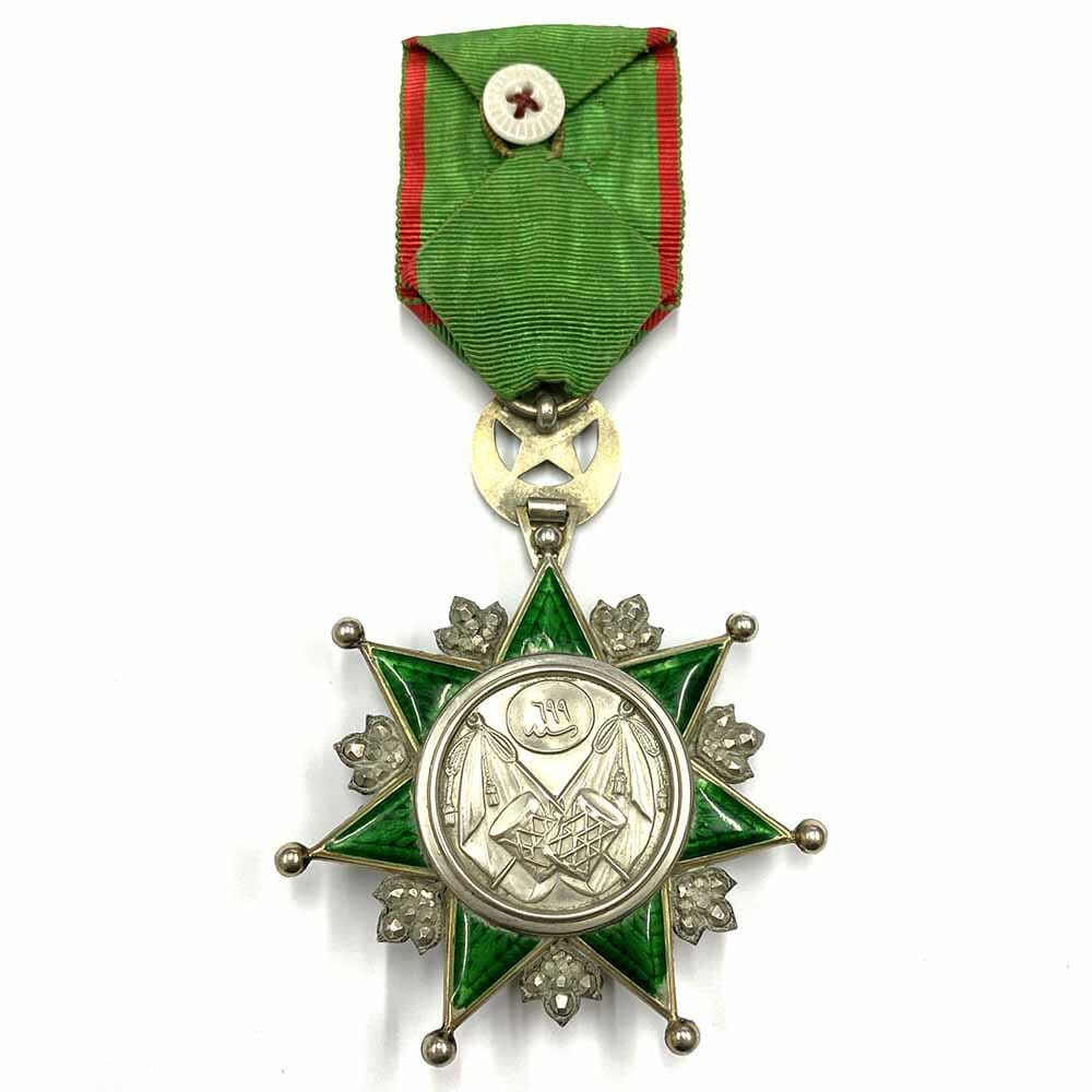 Order of Osmanieh Commander neck badge 2