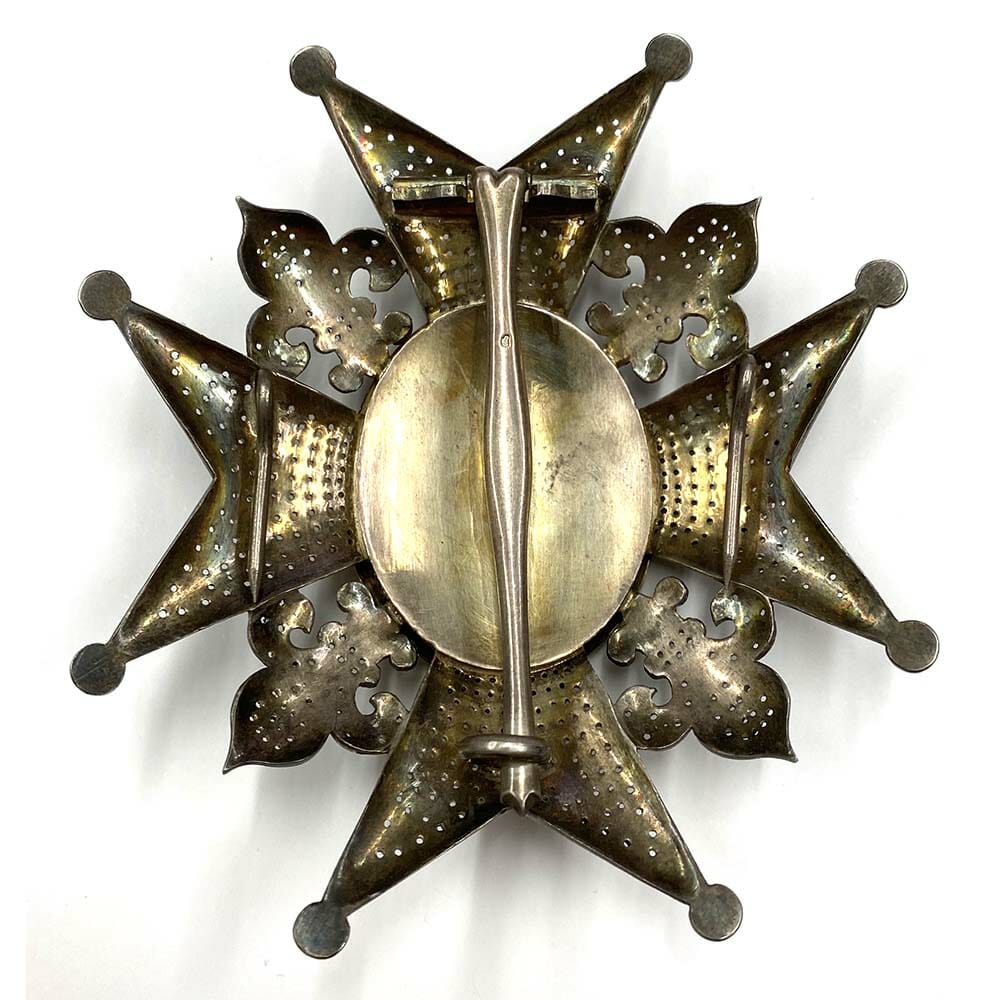 Order of Charles III Grand Cross  breast star 2