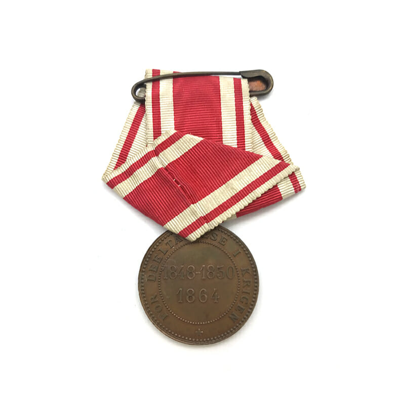 War medal 1848-1850-1864  triple campaign dated 2
