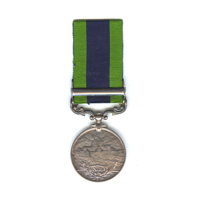 India General Service Medal 1908 2