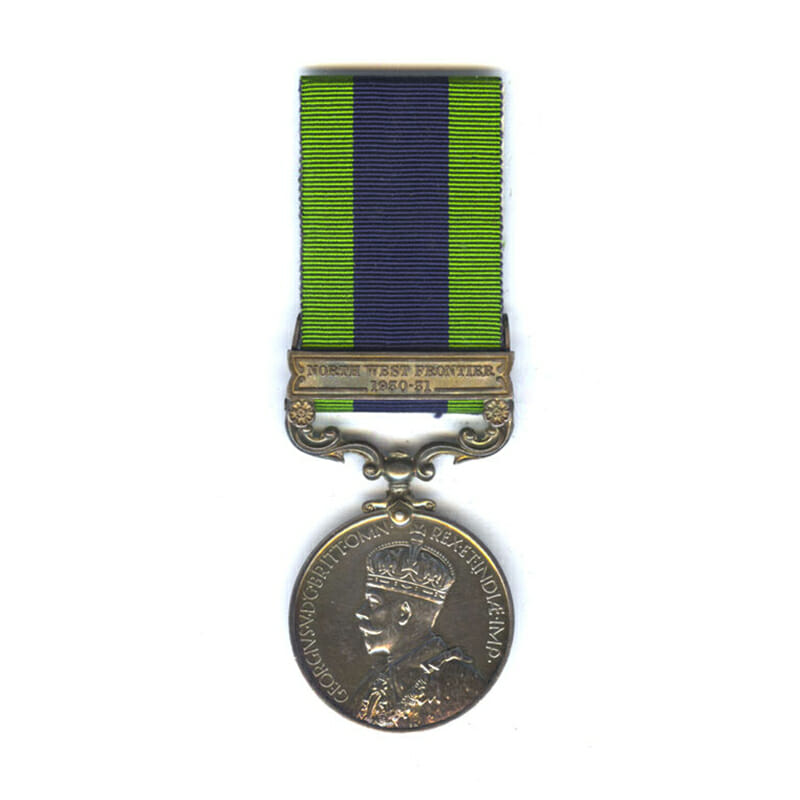 India General Service Medal 1908 1