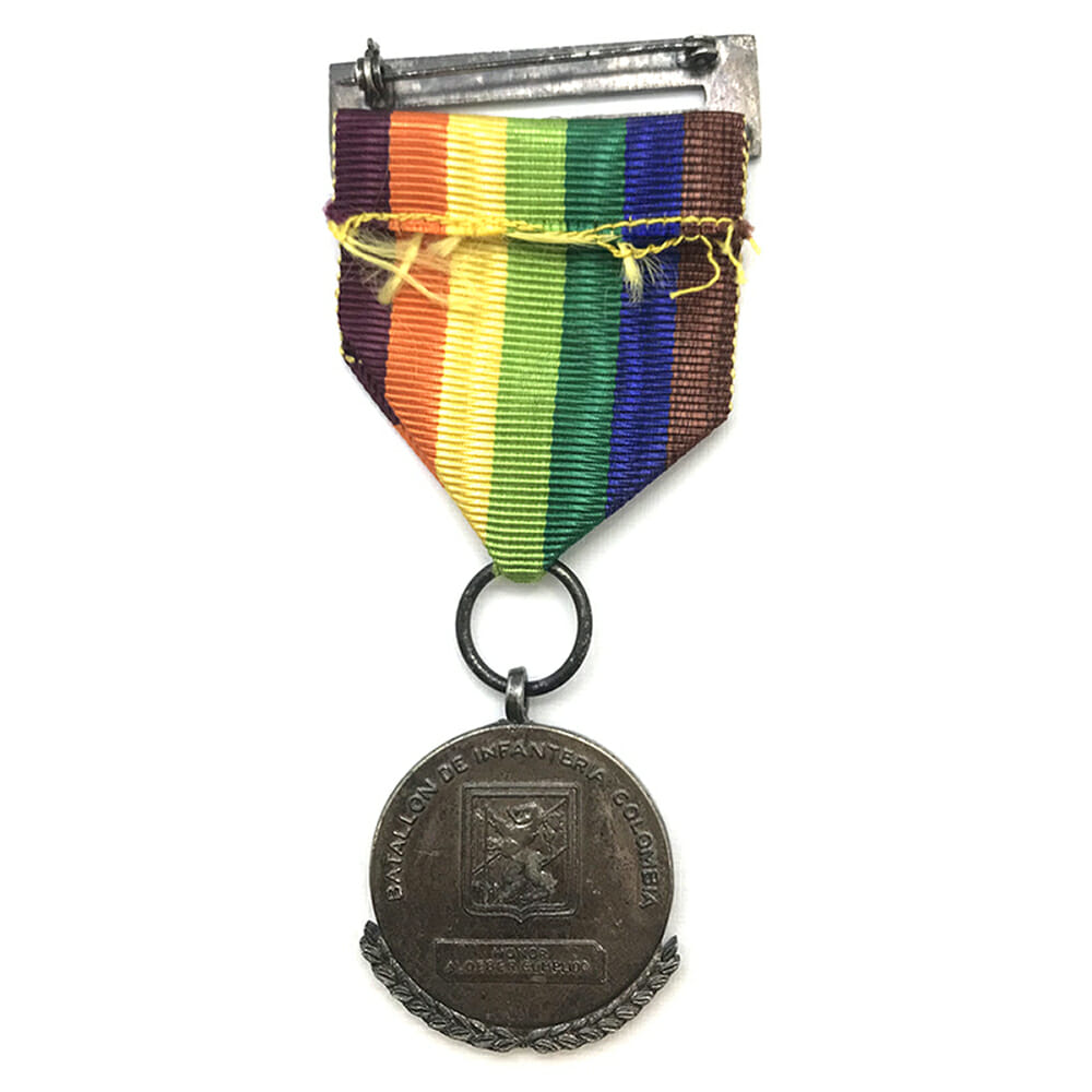 Infantry Battallion medal Korea 1953 silver issue 2