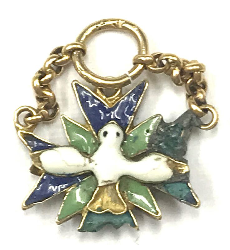 Order of the Holy Spirit in gold badge in gold 2