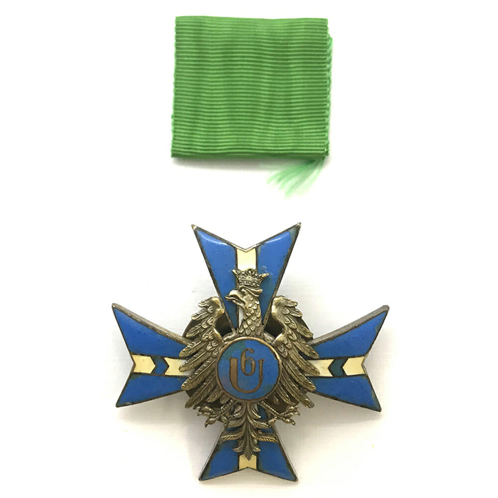 6th Kaniowski Lancers,  badge (W.386), 1