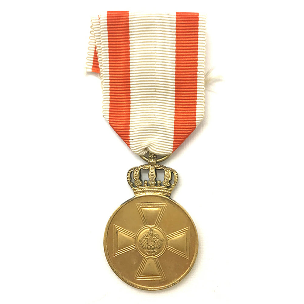 Order of the Red Eagle Golden Merit medal test scratch to reverse... 1