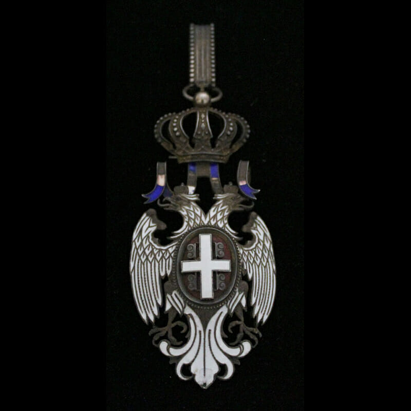 Order of the White Eagle Commander neck badge 1