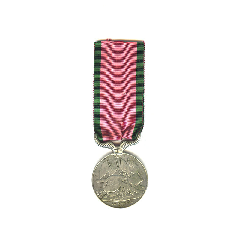 Turkish Crimea Medal Sardinian named 1
