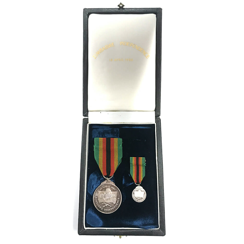 Zimbabwe Independence Medal 1980 4