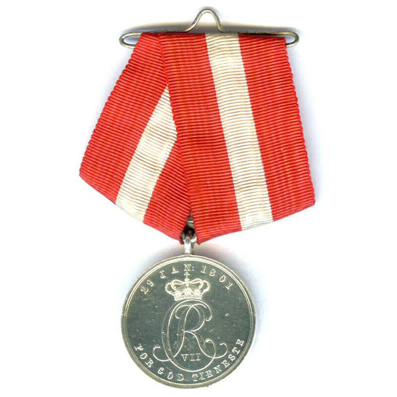 Army Long Service medal silver 1